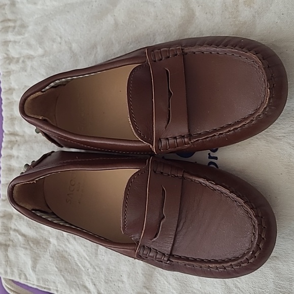 Sacoor Brothers boy Leather shoes Size 27 US 10.5, UK 9 - Picture 2 of 5